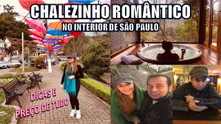 Chalezinho romântico do Airbnb em Santo Antônio do Pinhal/ Campos do Jordão, dicas e preço de tudo