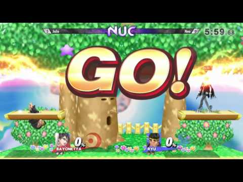 NUC16 - JoJo (Bayonetta) vs. Neo (Ryu) - Pools - SSB4