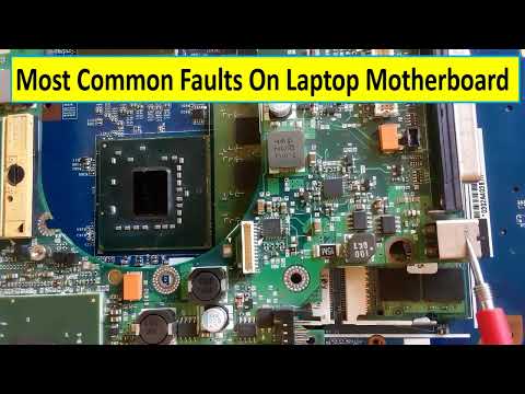 Laptop motherboard components names functions explained
