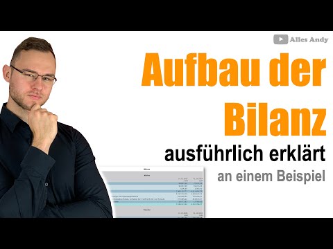 Balance sheet structure explained simply with an example