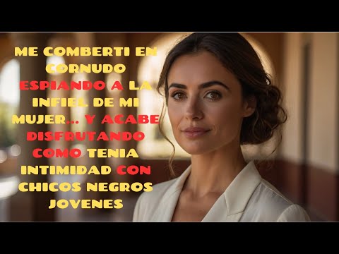 ME HICE CORNUDO ESPIANDO A MI MUJER INFIEL Y ACABE DISFRUTANDO COMO VERLA CON CHICOS NEGROS JOVENES