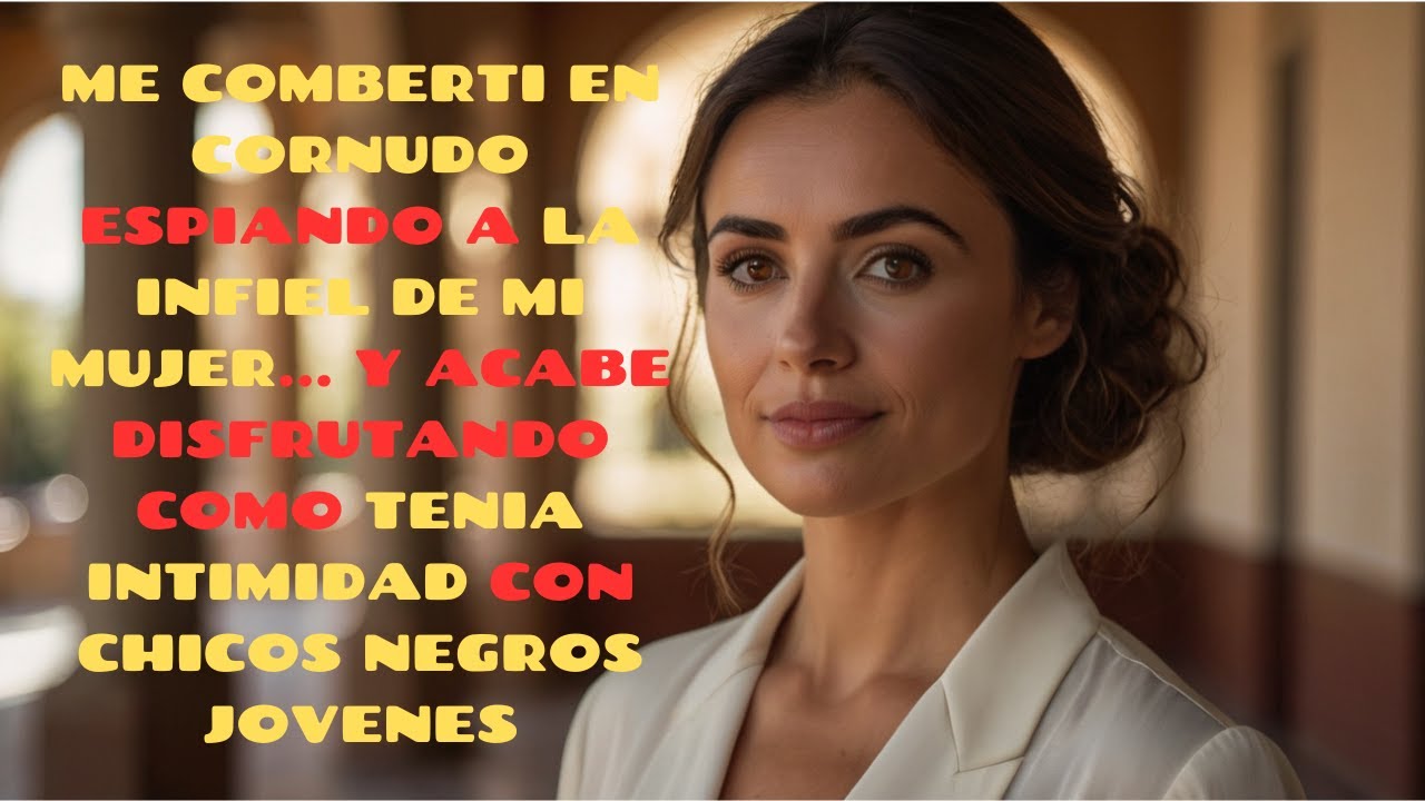 ME HICE CORNUDO ESPIANDO A MI MUJER INFIEL Y ACABE DISFRUTANDO COMO VERLA CON CHICOS NEGROS JOVENES