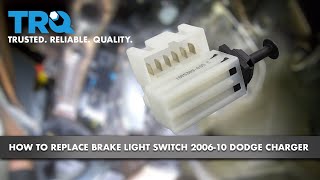 How to Replace Brake Light Switch 2006-10 Dodge Charger