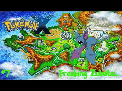 Pokemon X Wonderlocke Ep  7 - Freaking Zubats...