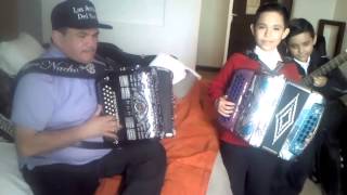 Nacho Hernandez de los AMABLES y Chuyito Bañales EL PALOMITO