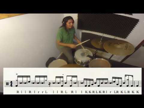 Drum Lesson - Fill de la muerte #16 - A Ronald Bruner Jr. Fill
