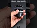 Nikon AI Nikkor 24mm F 2