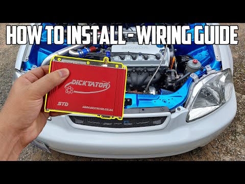 How to Install Dicktator ECU - Wiring & Sensors Guide