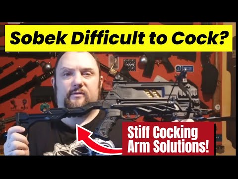 Man Kung Sobek Crossbow Difficult to Span (Cocking Arm Very Stiff?)