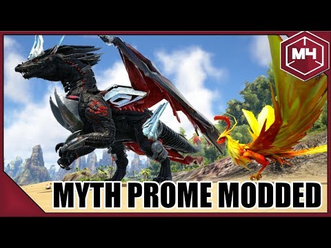 ARK Myth Prome Modded - Level 2000+ Myth Vogel und Nidhogg der Bosskiller! (Folge 15)