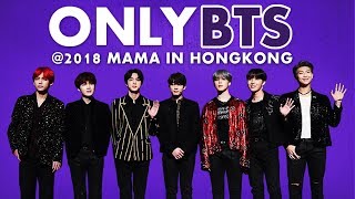 BTS at 2018 MAMA in HONG KONG  All Moments