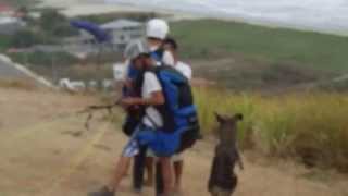 preview picture of video 'Paragliding in Canoa, Ecuador'