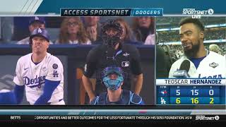 Download lagu Teoscar HernƔndez Says Dodgers Fans Deserve Another Championship After Sitting Through 18 Innings mp3 Download lagu Teoscar HernƔndez Says Dodgers Fans Deserve Another Championship After Sitting Through 18 Innings mp3