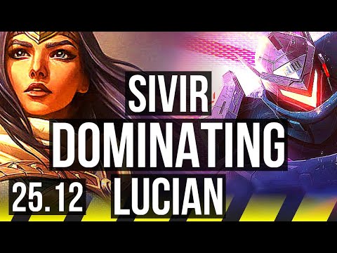 SIVIR & Soraka vs LUCIAN & Vel'Koz (ADC) | 12/4/13, Dominating | EUW Diamond | 25.12