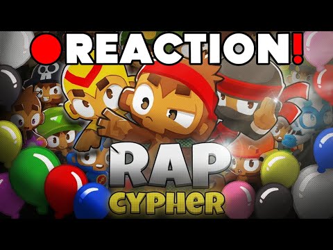 BLOONS TOWER DEFENSE RAP CYPHER | TheManBeHisLa | ft. Kwite, Shwabadi, Connor Quest (BTD6) REACTION!