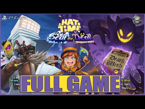 A Hat in Time Seal the Deal DLC PS4 Pro Gameplay Walkthrough (FULL DLC) No Commentary