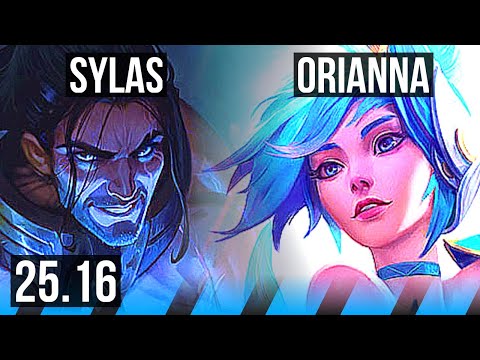 SYLAS vs ORIANNA (MID) | KR Master | 25.16