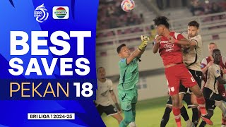 Download lagu Penyelamatan Terbaik Kiper di BRI Liga 1 2024/2025 Pekan 18 mp3