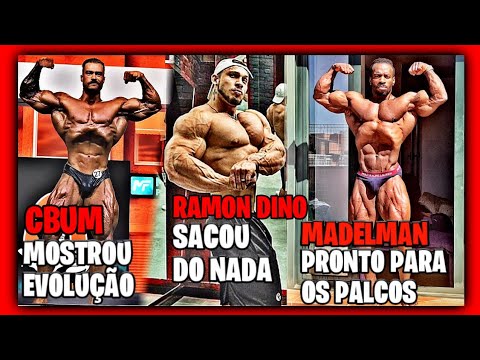 CBUM POSTA EVOLUÇÃO E MANDA RECADO-RAMON SACOU NOS PALCOS #ramondino #cbum
