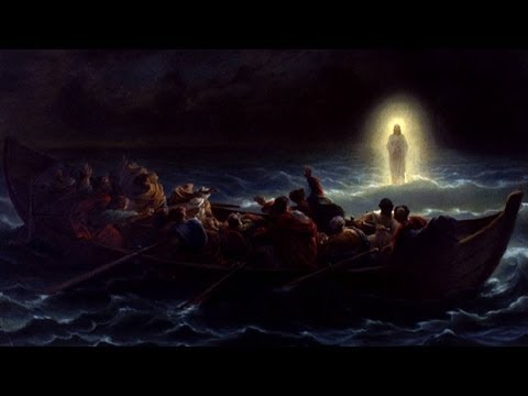 068 Isus hoda po moru