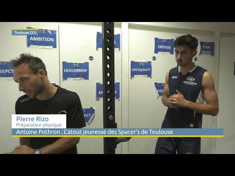 Portrait d'Antoine Pothron, l'atout jeunesse des Spacer's Toulouse Volley