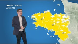 Illustration de l'actualité La météo de votre jeudi 17 juillet 2025