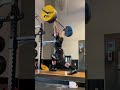 Snatch Balance 120kg Behind Neck Jerk 134kg #shorts