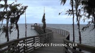preview picture of video 'Alpine Groves Fishing Pier ~ St Johns River ~ St Johns County'