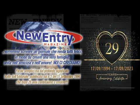NEW ENTRY FESTEGGIA 29 ANNI DI ATTIVITA'