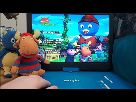 Menu Walkthrough Of The Backyardigans: Escape From Fariytale Village DVD From 2008