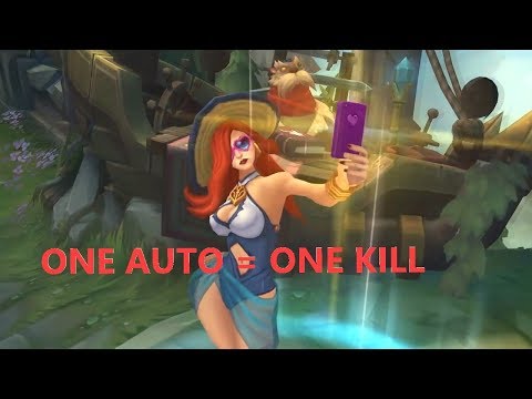 Miss Fortune 8.11 LIKE A BOSS | ONE AUTO = ONE KILL