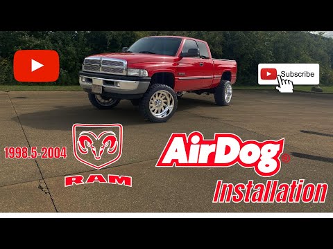 1998.5-2004 24v Cummins Airdog DF-220-5G Installation