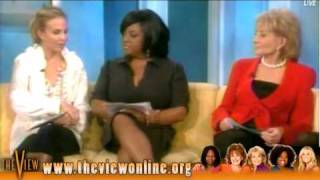 Sandra Bullock &amp; Tim McGraw on The View - Morena Baccarin also joins - 11/17/2009