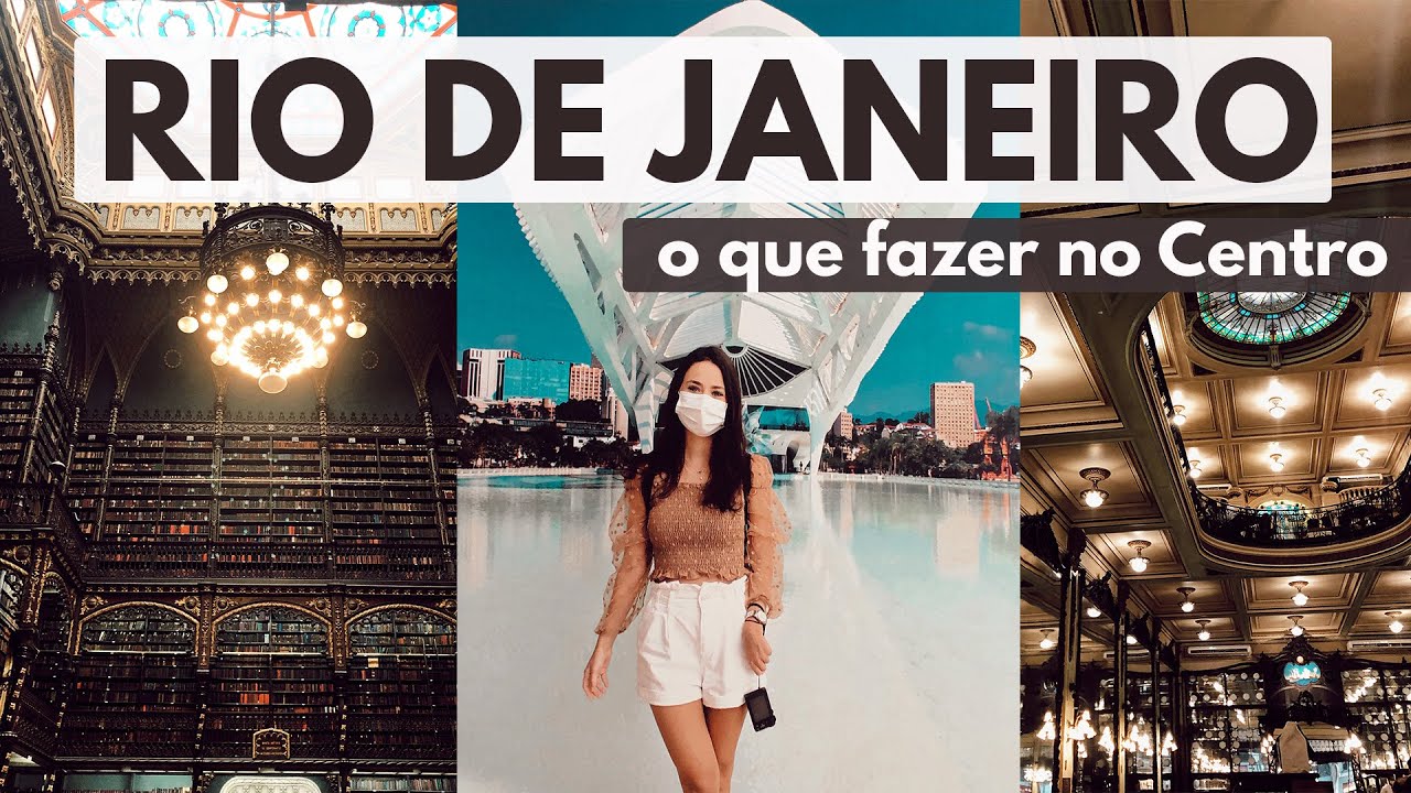 RIO de JANEIRO em um DIA NUBLADO | Museu do Amanhã, Real Gabinete, Confeitaria Colombo, CCBB