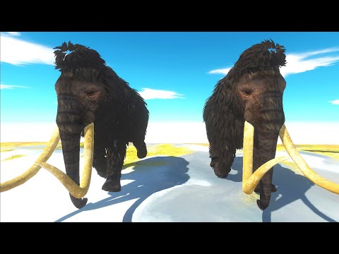 Mammoth Vs All Prehistoric Mammals - Animal Revolt Battle Simulator
