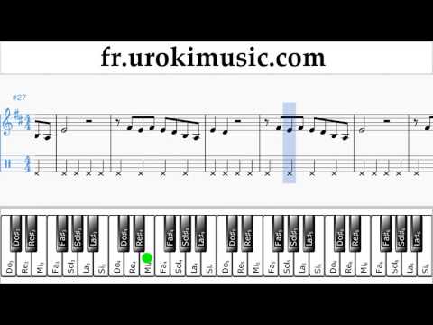 Cours de Piano (main droite) Shawn Mendes - There's Nothing Holdin' Me Back Tuto Partitions Partie