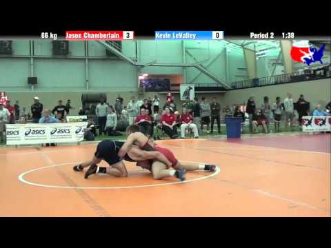 Jason Chamberlain vs. Kevin LeValley at 2013 ASICS University Nationals - FS