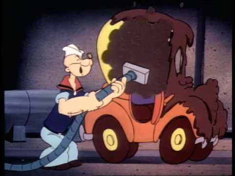 All New Popeye: Hogwash at the Carwash