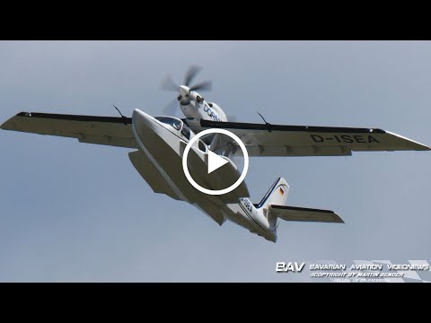 Dornier CD-2 Seastar - Dornier Seawings GmbH D-ISEA - go around at Oberpfaffenhofen Airport