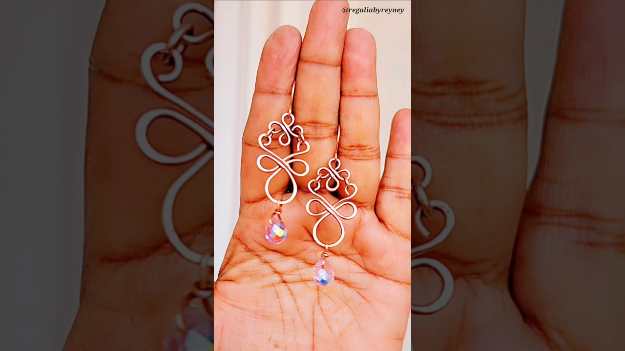 Back to Basics - 7th Wire Wrap Beginner Friendly Earrings Tutorial #wirewrappedjewelry #wirewrap