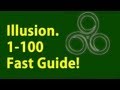 Illusion 1-100 Under a minute Skyrim Fastest way ...