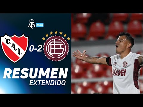 Independiente 0 vs. Lanús 2 | #TorneoClausura2025 | RESUMEN EXTENDIDO | FECHA 12