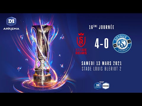 D1 Arkema, J16 : Stade de Reims - ASJ Soyaux (4-0)