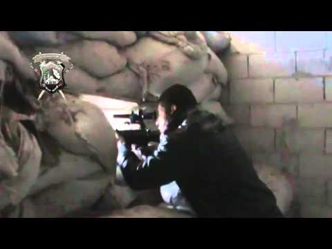 عملية قنص عناصر النظام من قبل لواء الصمود جنود الله لعى جبهة الكم في ريف حمص