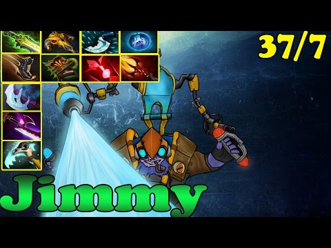 Dota 2 - Jimmy Subscriber Plays Tinker with 12 slots vol 2 - Ranked Match Gameplay!