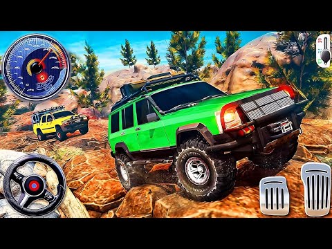 Offroad Land Cruiser Jeep Driving Simulator 3D - Real 4x4 Suv Drive - Android Gameplay 