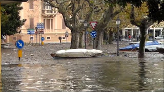 preview picture of video 'Esondazione Lago Maggiore Laveno Mombello 16 novembre 2014'