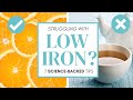 HOW TO IMPROVE LOW IRON LEVELS (7 science-backed tips!)
