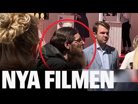 Sekunderna före mordet i Visby • Filmen visar offret, mördaren och polisen