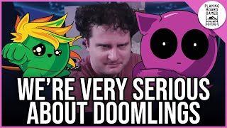 The end of the world is SERIOUS BUSINESS (DOOMLINGS Board Game Gameplay)